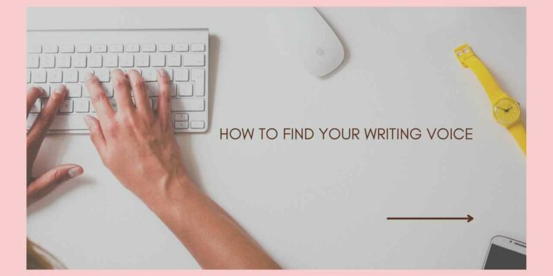 Here's how to find your writing voice.